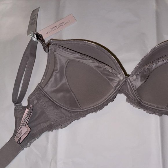 VICTORIA'S SECRET Wireless Nursing Bra Lace Bra 32DDD / 32F - Picture 6 of 7